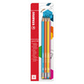 Stabilo pencil 160 hb grafietpotloden met gumtip - 6dlg.