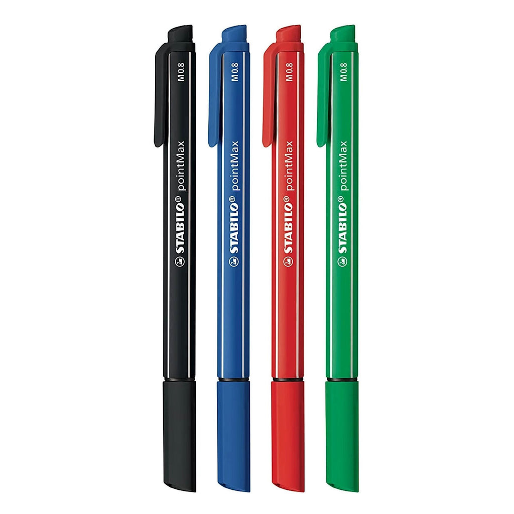Stabilo pointmax fineliners - 4dlg.