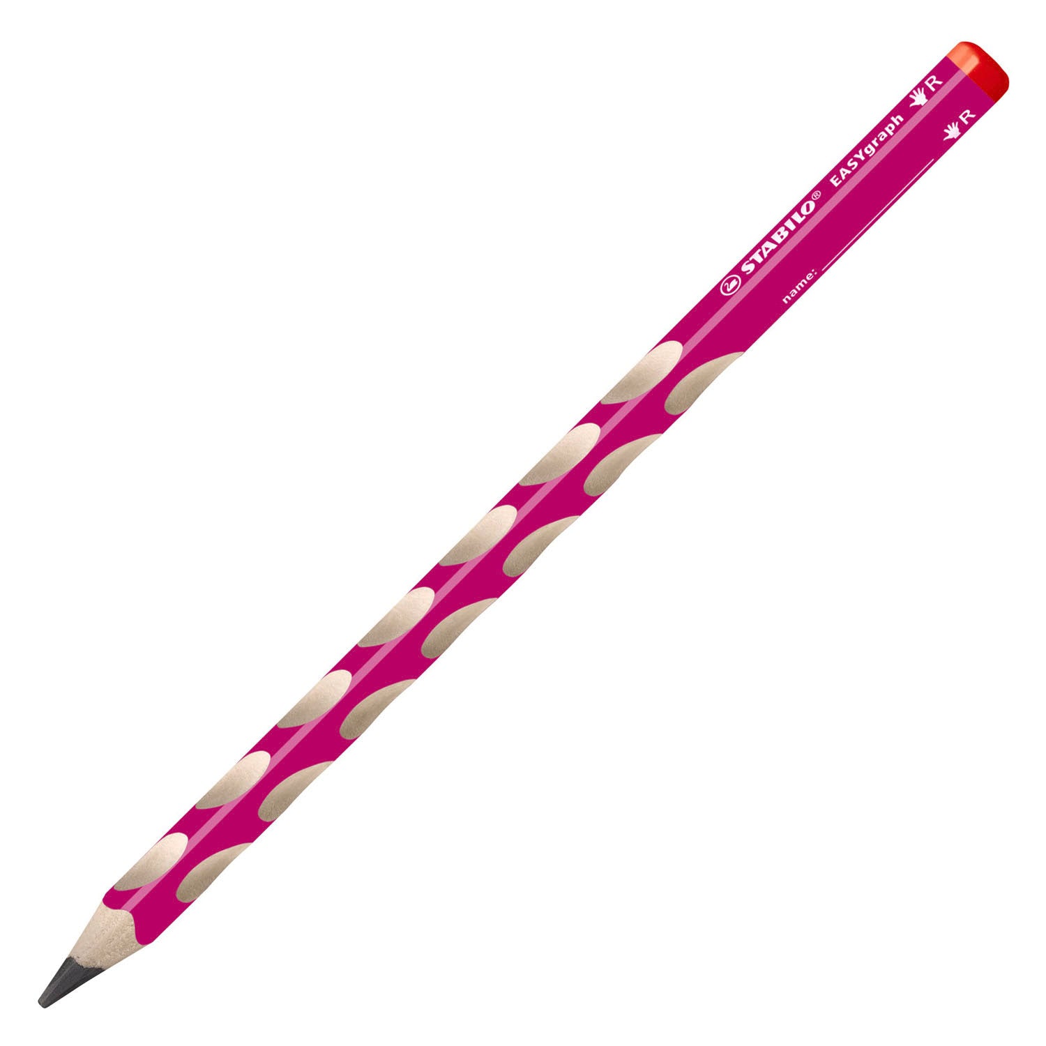 STABILO - STABILO easygraph hb rechtshandige grafietpotloden roze - 2st.