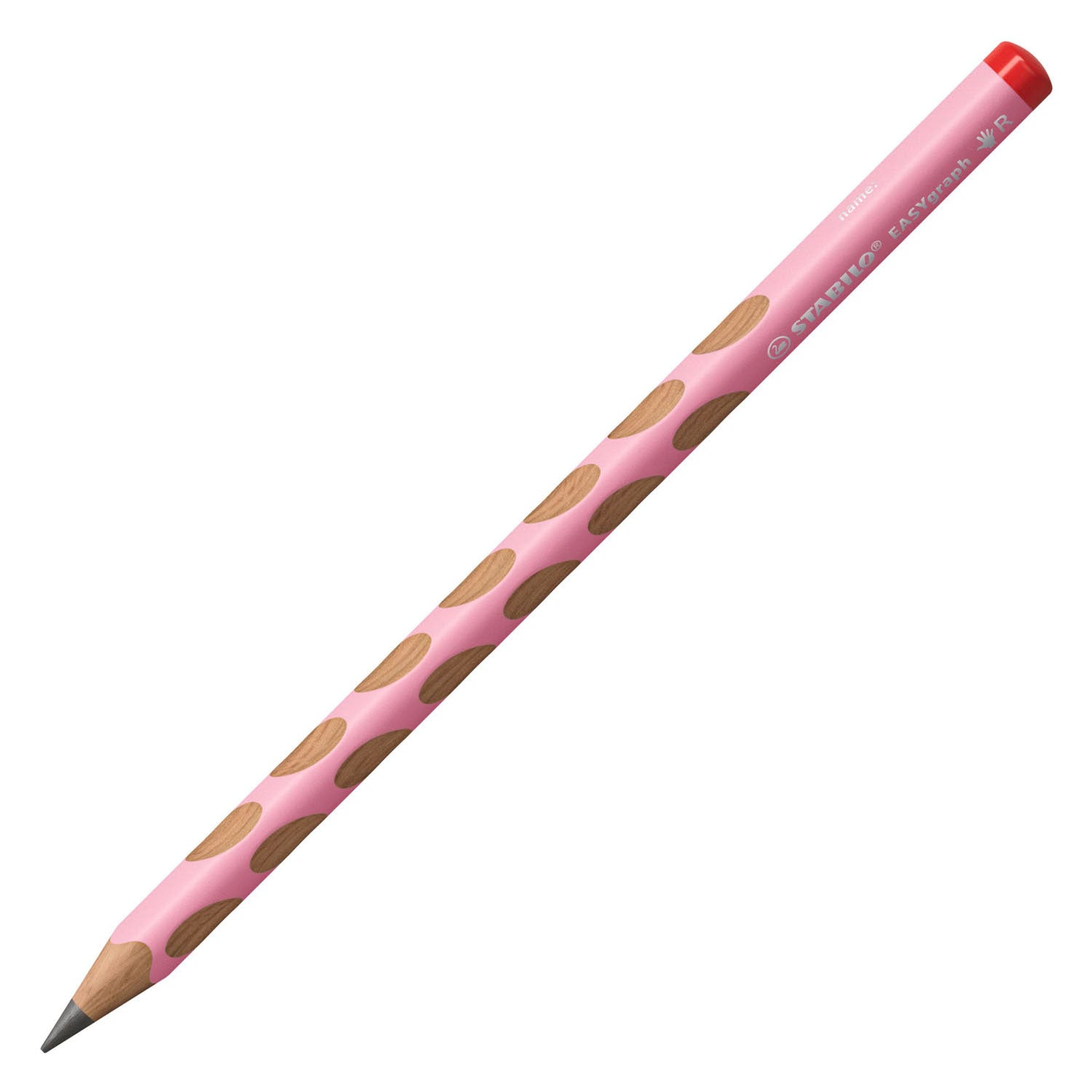 STABILO - STABILO easygraph pastel hb rechtshandige grafietpotloden groen roze - 2dlg.