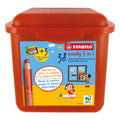 STABILO - STABILO woody 3in1 multitalent kleurpotloden in kunststof doos - 38dlg. met 3 puntenslijpers