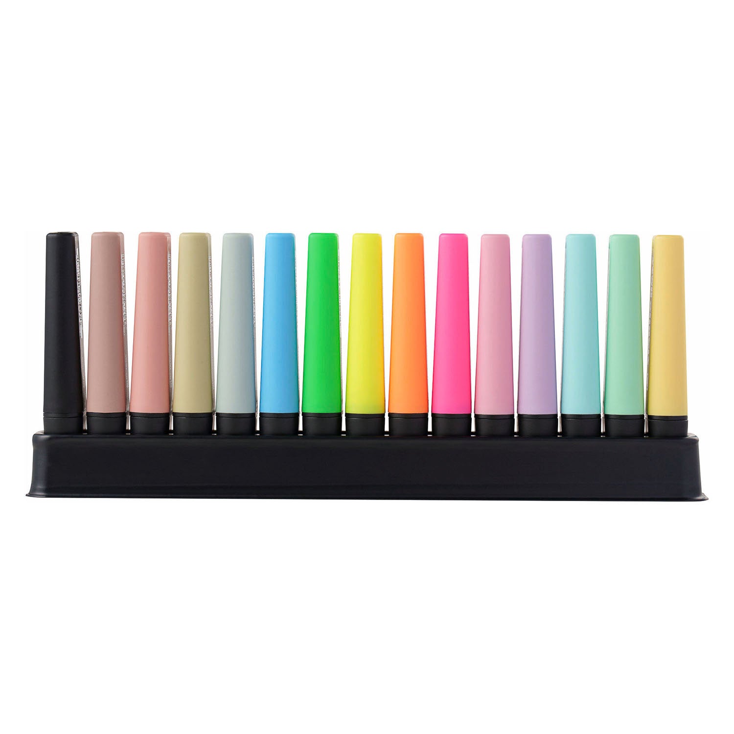 STABILO - STABILO boss original pastel & naturecolors markeerstiften bureau set - 15dlg.