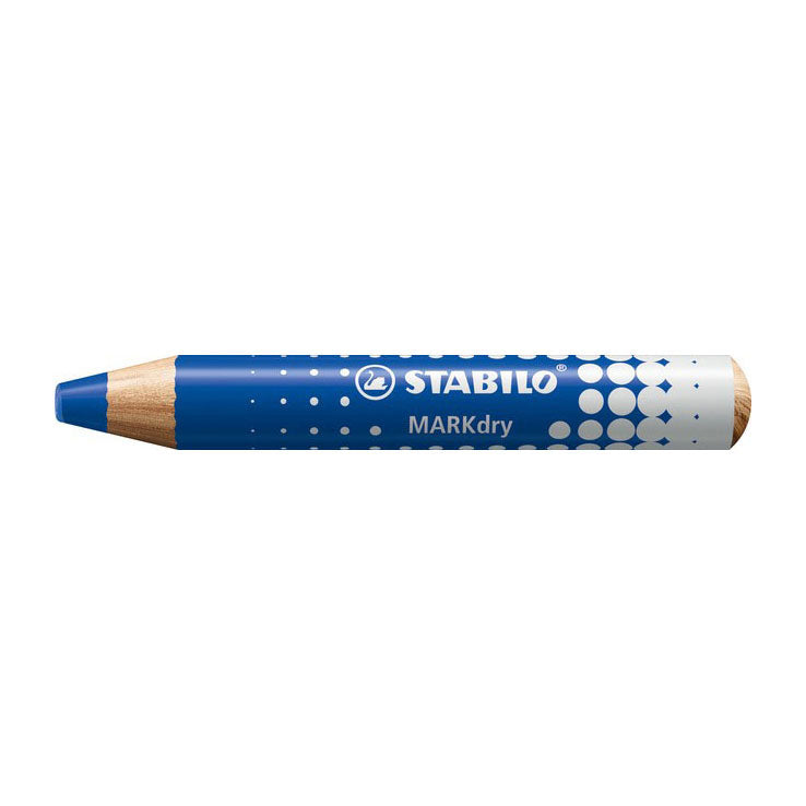 STABILO - STABILO markdry schoolverpakking whiteboardpotloden blauw - 30st. met 2 puntenslijpers