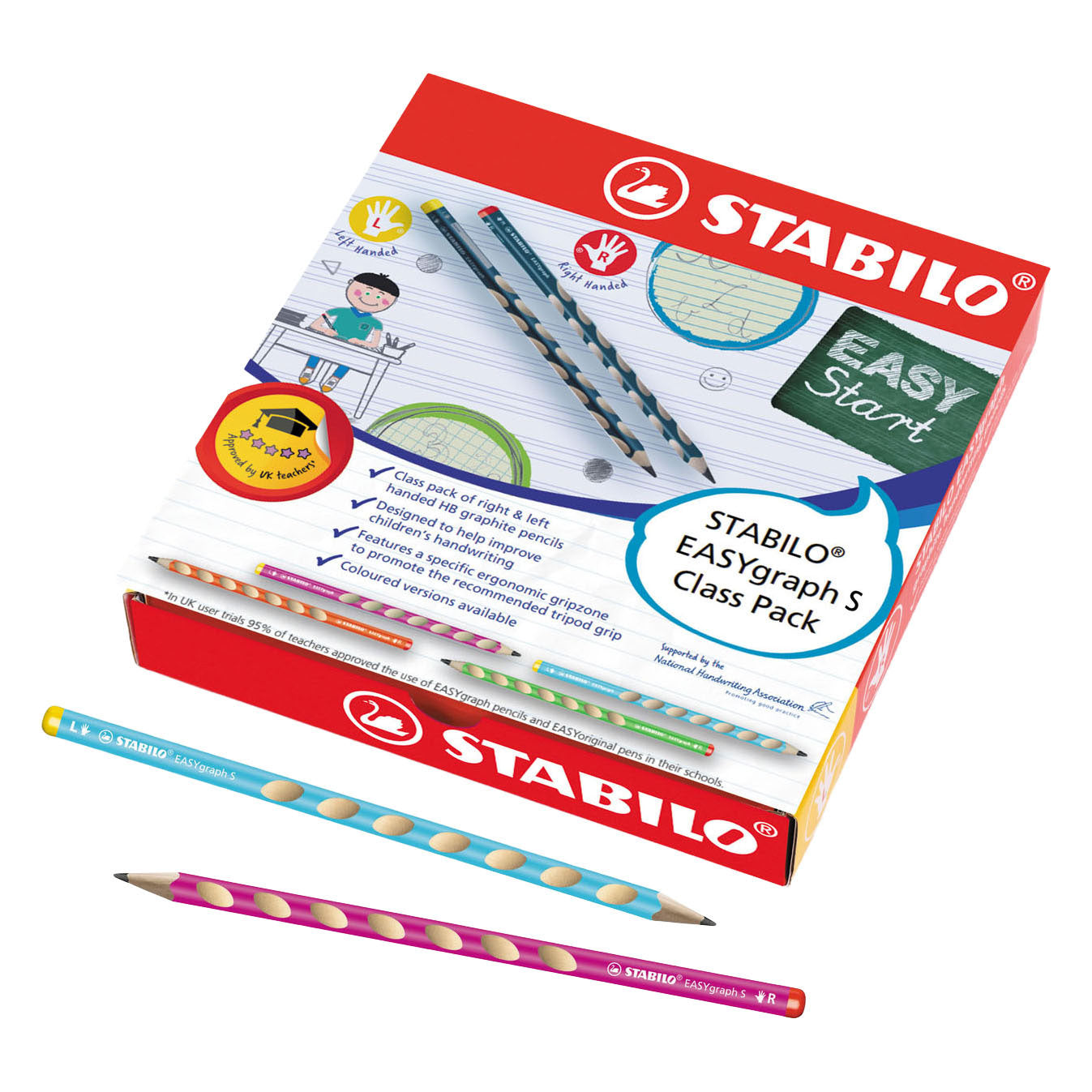 STABILO - STABILO easygraph s schoolverpakking grafietpotloden - 48st.