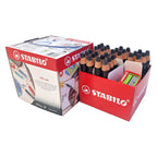 STABILO - STABILO markdry schoolverpakking whiteboardpotloden zwart - 30st. met 2 puntenslijpers