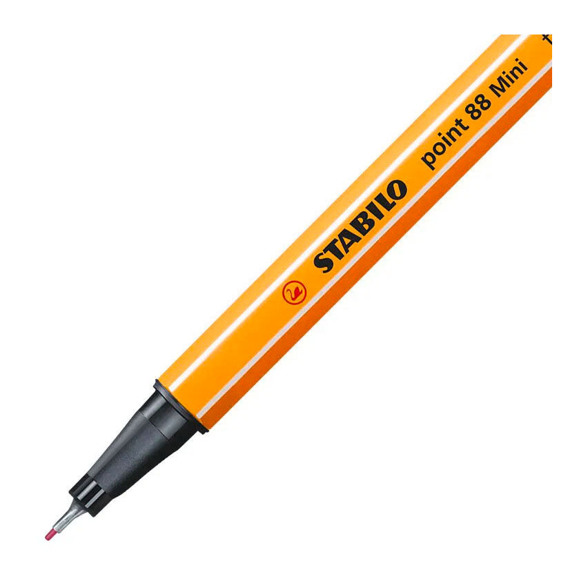STABILO - STABILO point 88 mini - premium fineliner - animal vibes - etui met 8 kleuren + sticker