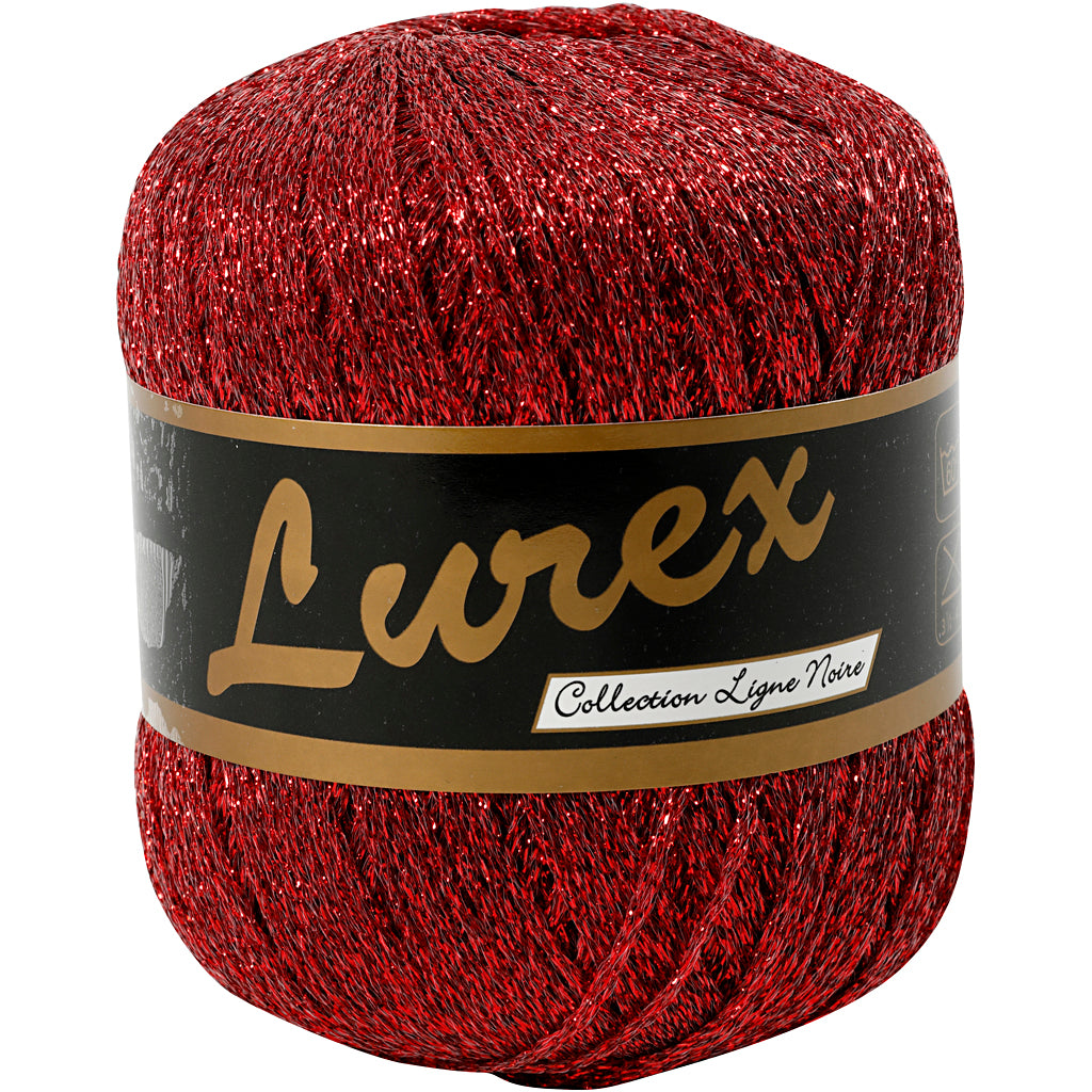 Creativ Company - Creativ Company Https://www.cchobby.nl/lurex-glitter-garen-l-160-m-rood-25-gr-1-bol