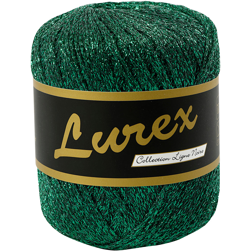 Creativ Company - Creativ Company Https://www.cchobby.nl/lurex-glitter-garen-l-160-m-groen-25-gr-1-bol