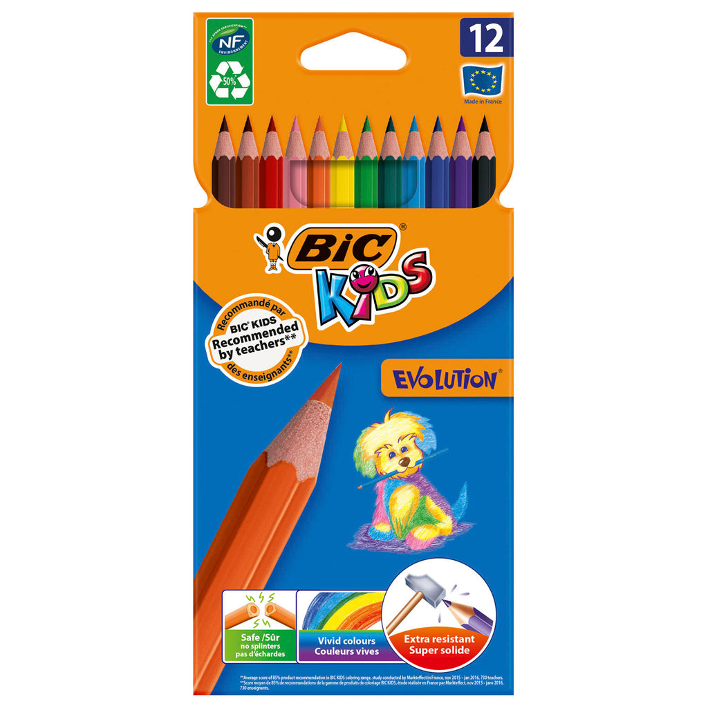 BIC - kids ecolutions evolution 12 stuks
