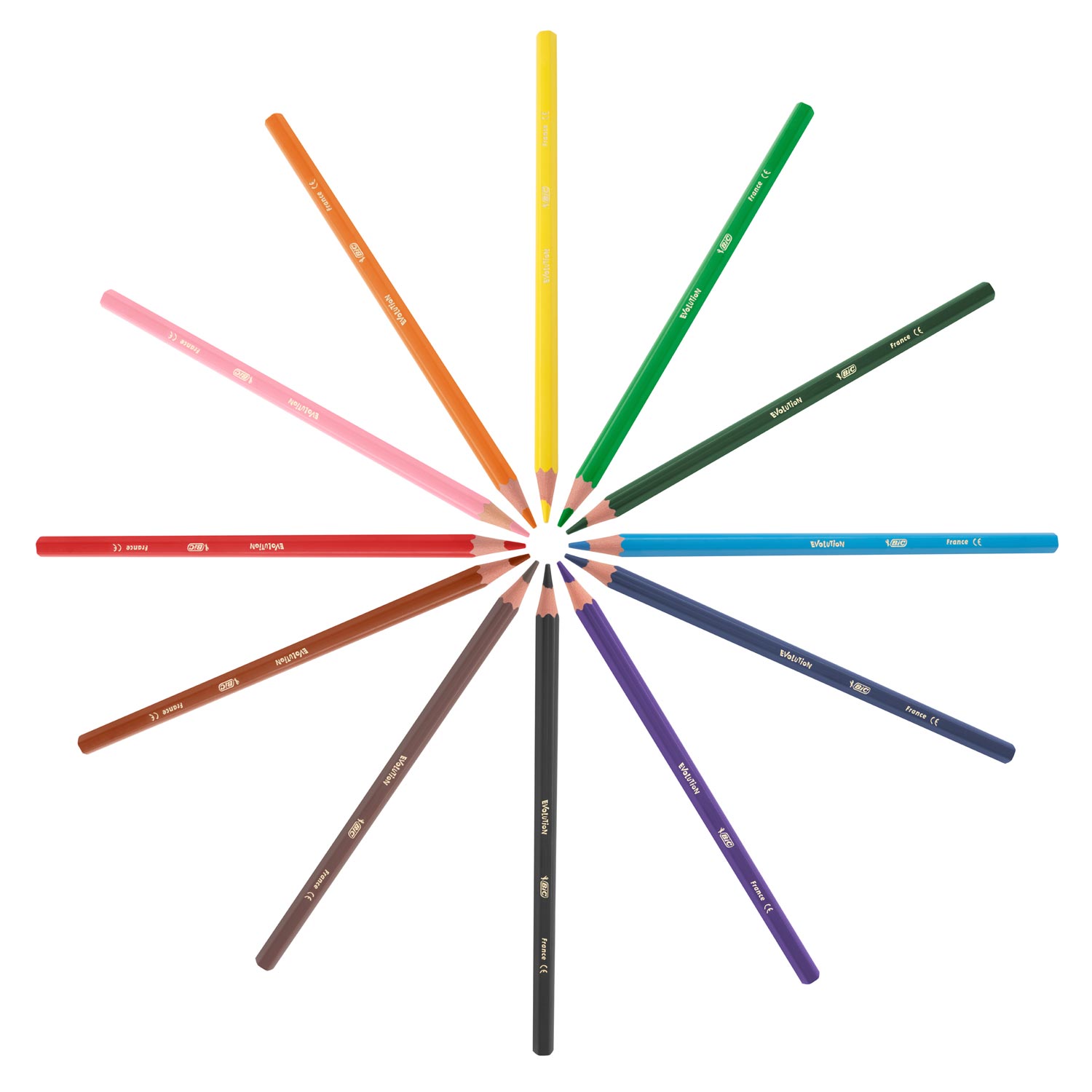 BIC - kids ecolutions evolution 12 stuks