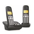 Gigaset al385a duo telefoon + antwoordapparaat zwart