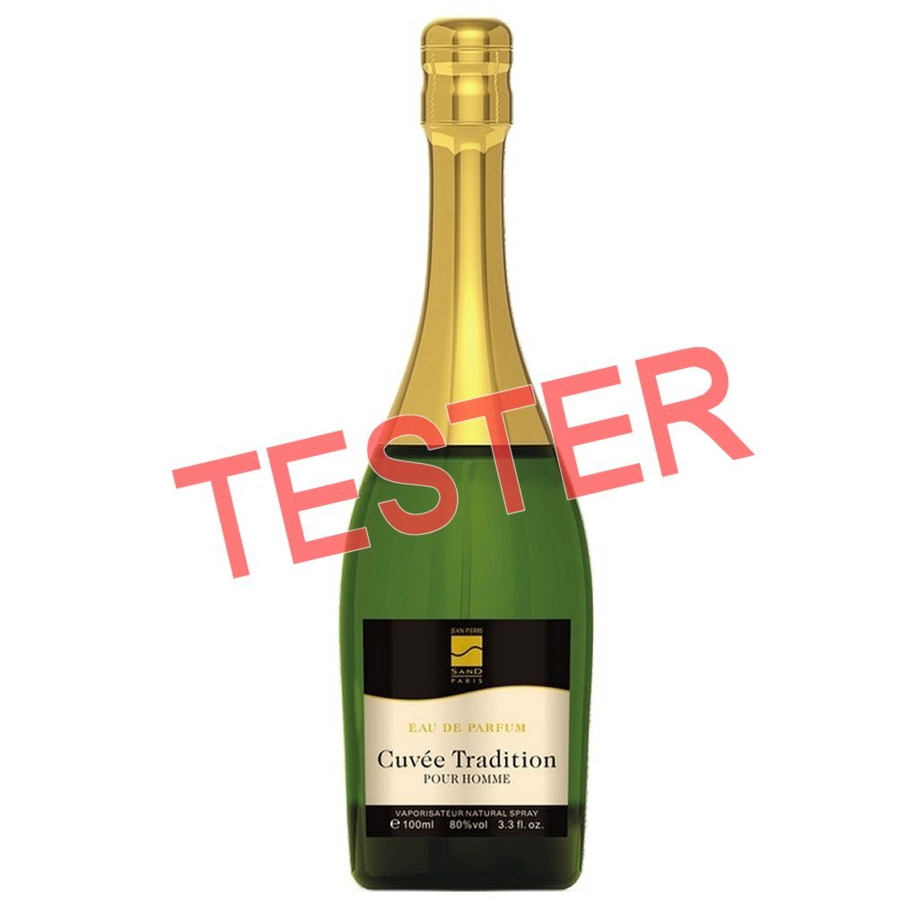 Jean-pierre sand tester eau de parfum cuvée tradition for men 100 ml tester