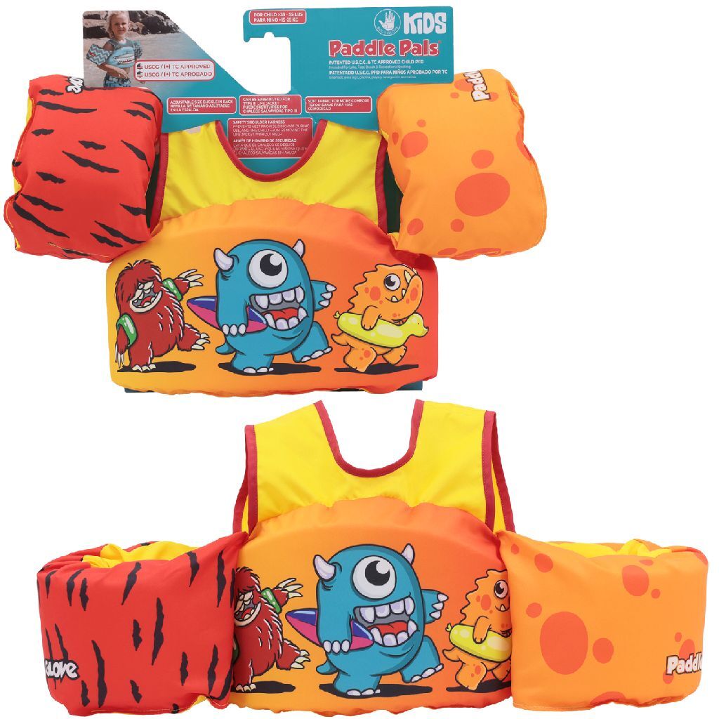 - Paddle Pal Zwemvest Monsters 3-6 Jaar