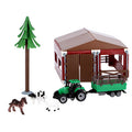 Agrotoys - Agrotoys Boerderij met tractor en dieren schaal 1:50