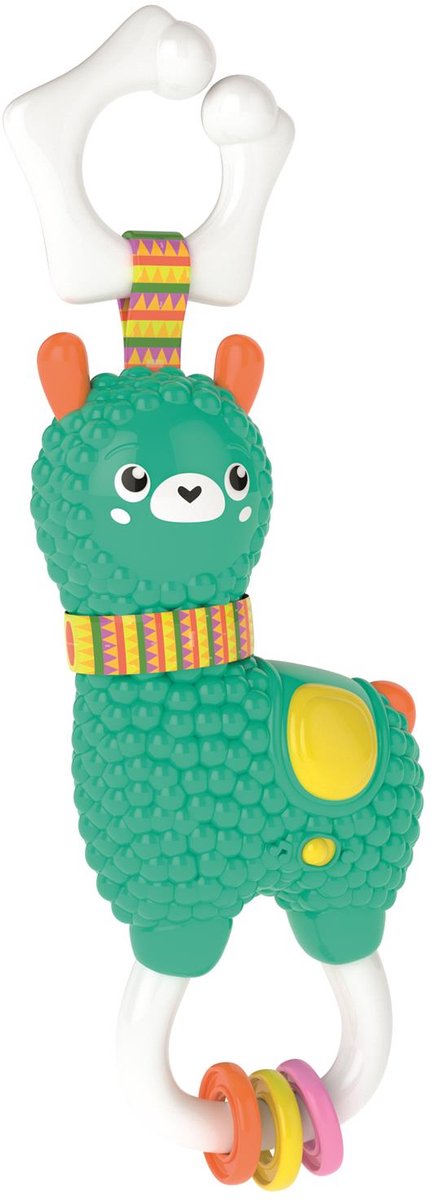 Clementoni - baby vrolijke alpaca rammelaar met licht en geluid