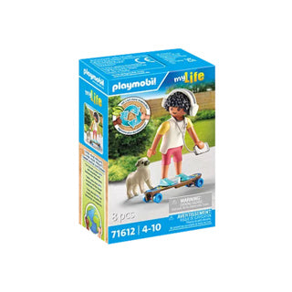 Playmobil - my life jongen met hond - 71612