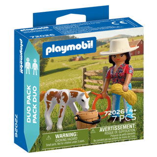 Playmobil - duopack ruiter en paard - 72026