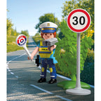 Playmobil - specials politieagent met snelheidsradar - 72029