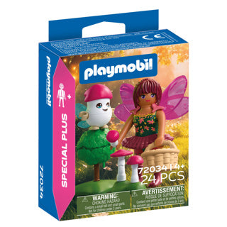 Playmobil - specials fee met schattig hulpje - 72034