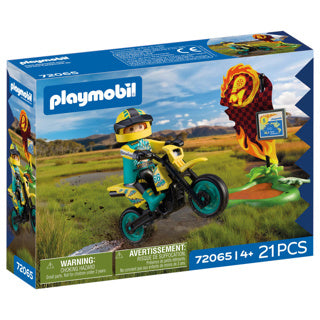 Playmobil - cars offroad motorfiets - 72065