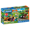 Playmobil animals friends dierentuin dierenverzorger met voertuig - 72072