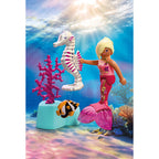 Playmobil - fantasy & magic zeemeermin met zeepaardje - 72109