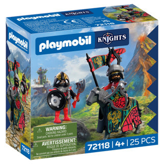 Playmobil - knights drakenridder leider - 72118
