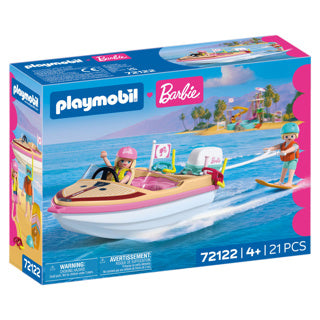 Playmobil - barbie avonturenboot - 72122