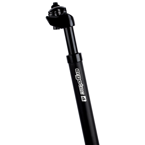 Ergotec - Ergotec Zadelpen verend sp-4.0 ø27.2 / 350 mm - zwart