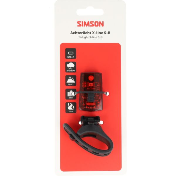 Simson - aurora achterlicht x-line s