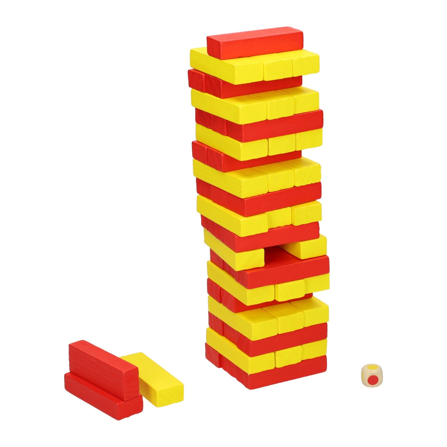 Buurman & Buurman - Buurman & Buurman stapeltoren spel met dobbelsteen