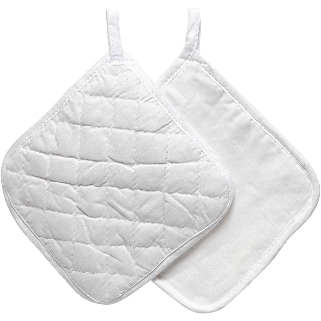 Creativ Company - Creativ Company Https://www.cchobby.nl/pannenlappen-afm-20x20-cm-145-gr-wit-1-paar