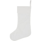 Creativ Company - Creativ Company Https://www.cchobby.nl/kerstsok-h-40-cm-b-26-cm-210-gr-wit-1-stuk