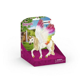 Schleich - bayala gevleugelde regenboog eenhoorn 70576
