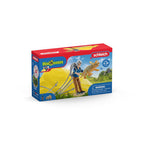 Schleich dinosaurs - dino parachute-reddingsbrigade speelfiguur (41471)