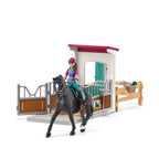 Schleich horse club paardenbox met lisa en storm 42709