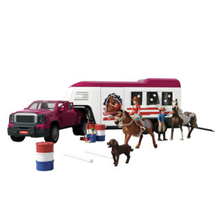 Schleich - horse club lakeside-truck met aanhangwagen 42705