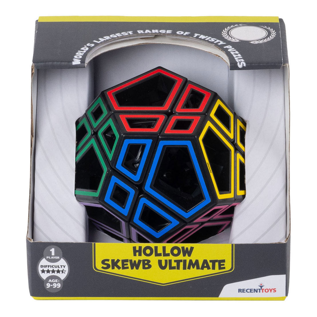 Recent Toys - Recent Toys hollow skewb ultimate - breinbreker - uitdagende 3d puzzel - vanaf 9 jaar