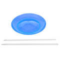 Eureka jongleer bord met stok - blauw