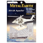 Eureka metal earth ah-64 apache zilver editie