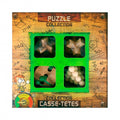 Eureka houten breinpuzzels junior, 4st.