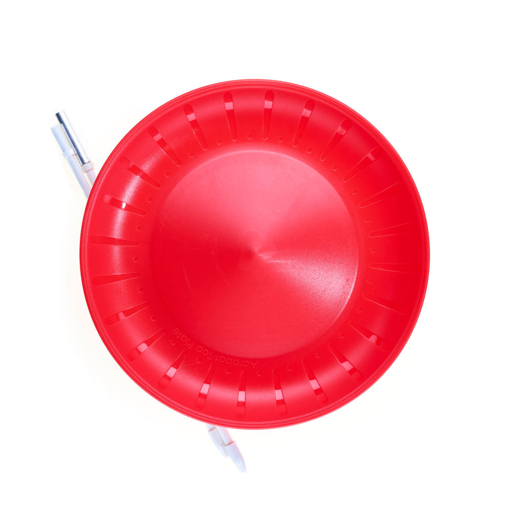 Eureka - Acrobat balanceerbord met stok - rood