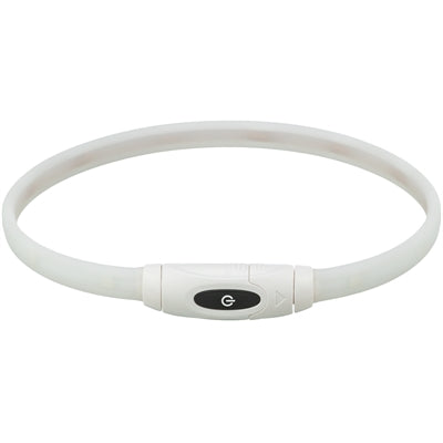 Trixie - lichtgevende halsband hond usb siliconen oplaadbaar meerkleurig