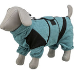 Trixie - badjas / huisoverall badstof petrol