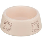 Trixie voerbak drinkbak kat cats keramiek roze