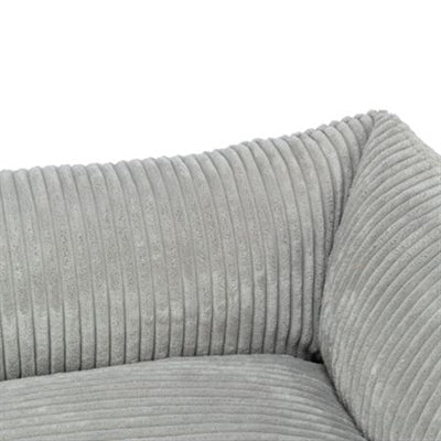 Trixie - hondenmand vital jonna - ribfluweel - grijs - 80x60 cm