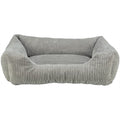 Trixie - hondenmand vital jonna - ribfluweel - grijs - 80x60 cm