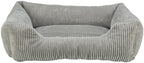 Trixie - hondenmand vital jonna - ribfluweel - grijs - 100x70 cm