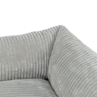 Trixie - hondenmand vital jonna - ribfluweel - grijs - 100x70 cm