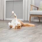 Trixie kattenhengel ster kunststof pluche met catnip